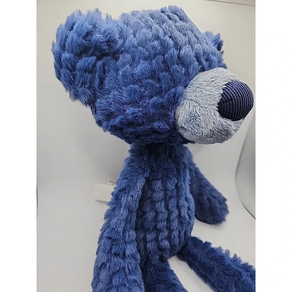 NEW GUND Toothpick Ripple  Teddy Bear Stuffed Animal for Ages 1 and Up  Navy